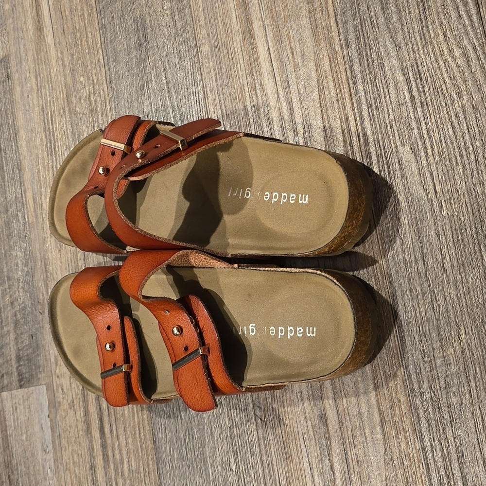 Madden Girl Women's Brown Slides‎ Sandals Size 6.5​ - Picture 9 of 9